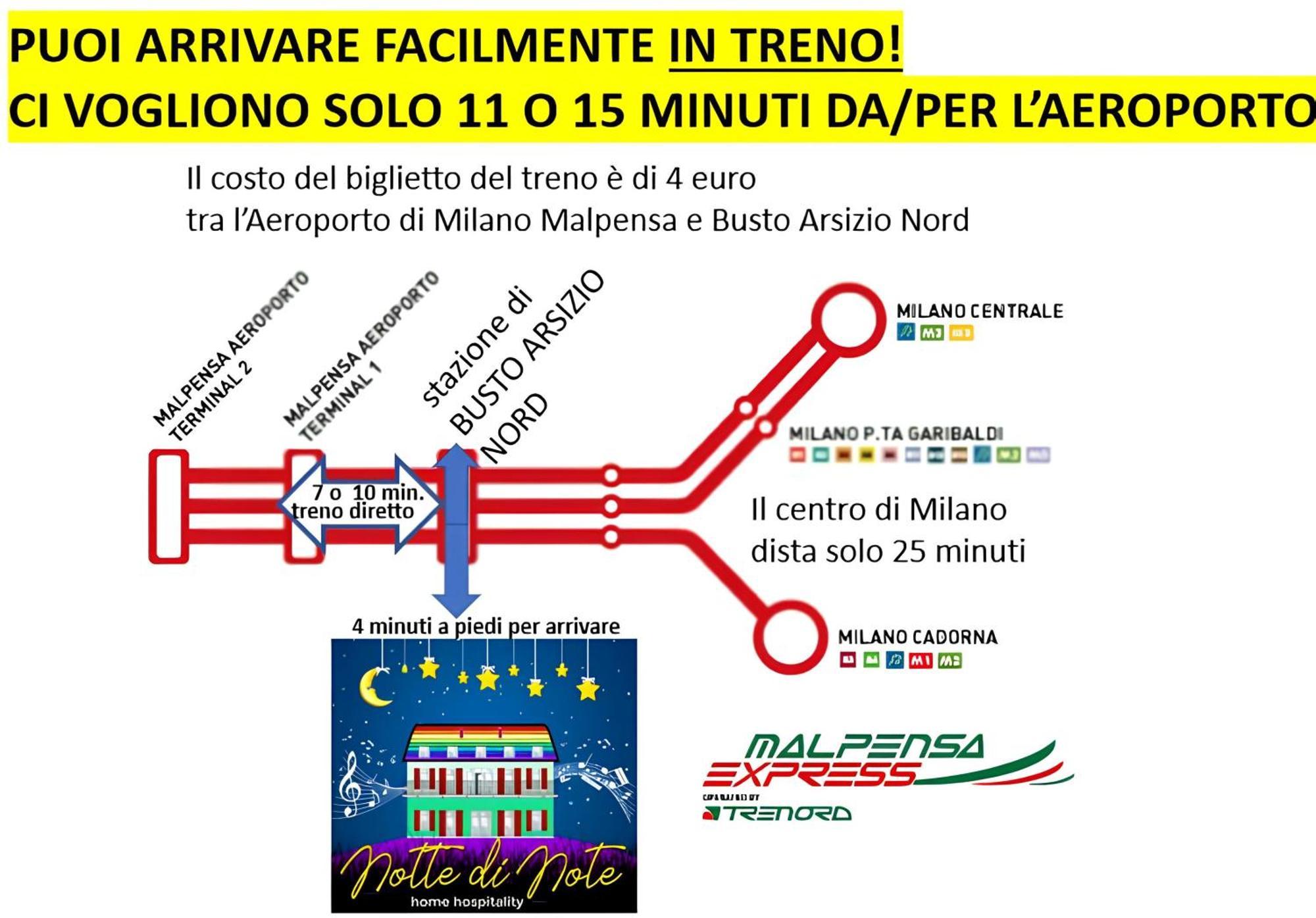 Notte Di Note - Home Hospitality Busto Arsizio Exteriör bild